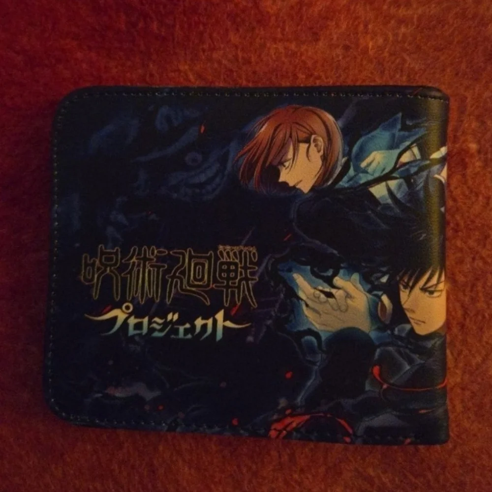 Anime-Themed Money Clip Wallet